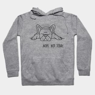 Nope Not Today Shirts for Women, Men and Kids, Sarcastic quote Hoodie